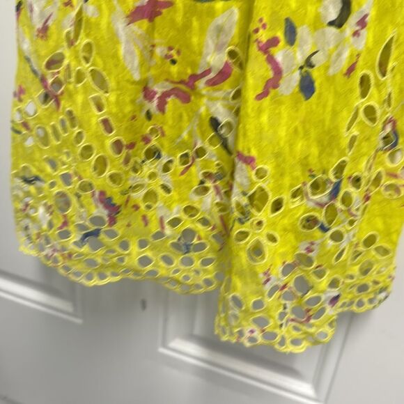 Floral Yellow Maxi TANYA TAYLOR - NWOT - Womens Beautiful Summer Dress - Size 4 - Picture 7 of 8